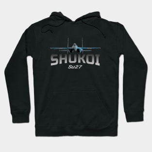 SU 27 Sukhoi Flanker Jet Fighters Hoodie